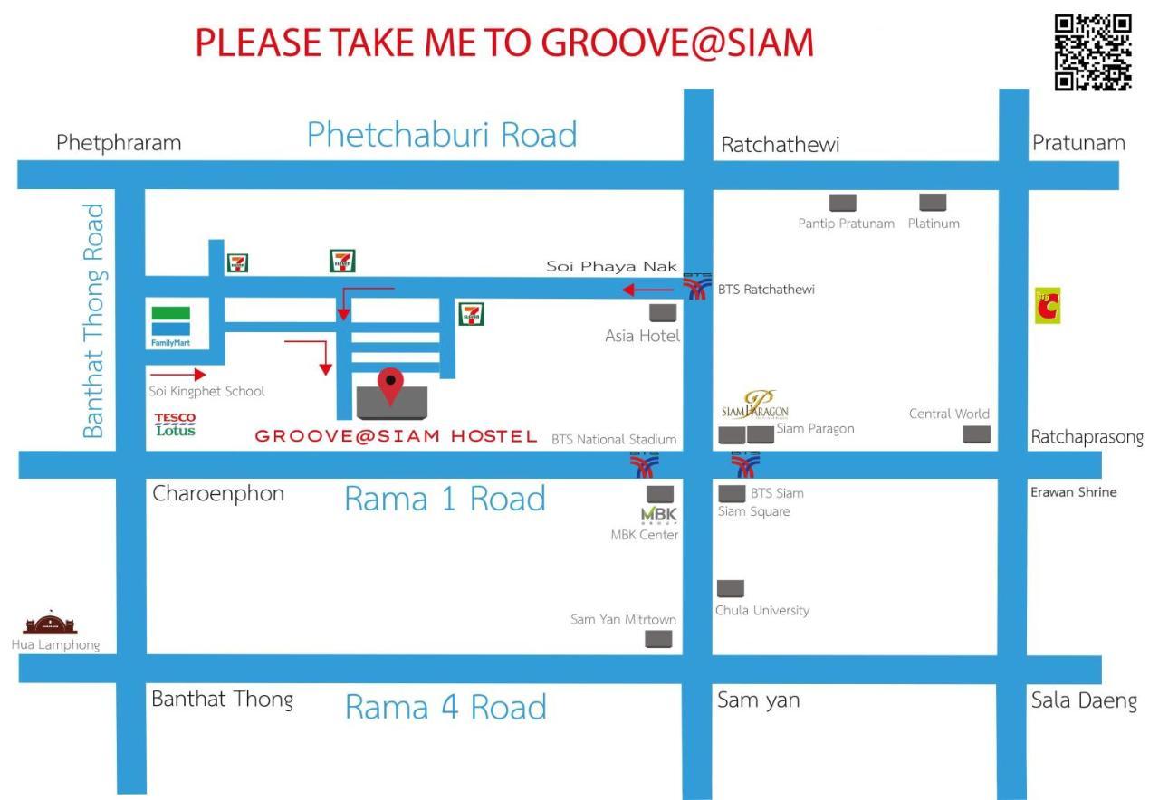 Groove At Siam Hotell Bangkok Eksteriør bilde